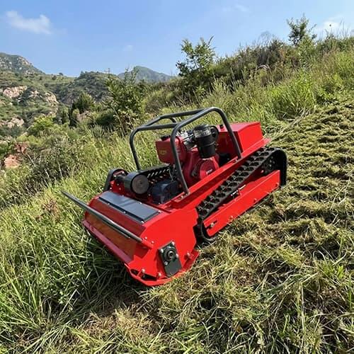Can an RC Mower Replace Brush Cutters on Steep Hills?